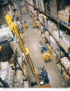 Photo of people working in warehouse